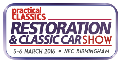 The Practical Classics Restoration & Classic Car Show NEC, BIRMINGHAM 5-6 MARCH 2016